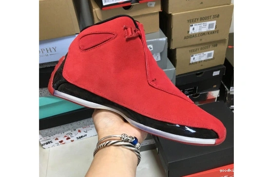 JORDAN SUEDE” RED AA2494-601 18“ AIR AA2494-601 0505